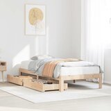  Okvir kreveta s ladicama bez madraca 75x190 cm | shoptok.hr