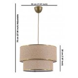 Opviq luster coral wicker | ePonuda.com