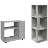  Bočni stolić boja hrasta sonome 70x35x55 cm konstruirano drvo | shoptok.hr