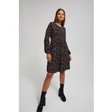 Marisse Black Dress With Puffed Sleeves And A Flared Bottom | Eponuda.ba