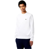 Lacoste Puloverji SUDADERA CUELLO REDONDO HOMBRE SH9608 Bela