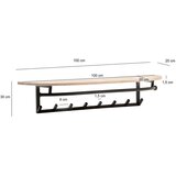 MID.YOU STENSKO OGLEDALO, 60/60/9 cm steklo | Shoptok.si
