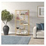 Hanah home Polica za knjige By 30 Gold Transparent | ePonuda.com