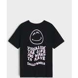 Sinsay Loose fit majica kratkih rukava SmileyWorld® | shoptok.hr