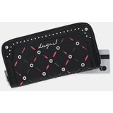 Desigual Denarnica YANKEE FIONA BLACK ženska, črna barva, 25WAYP33 | Shoptok.si