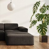 Rodier Antracitno siva kotna sedežna garnitura (desni kot/z ležalnikom) Villet – | Shoptok.si