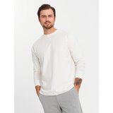 Ombre men's longsleeve with zippered polo collar - black Cene