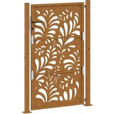  Vrtna vrata 105x155 cm otporni čelični valoviti dizajn | shoptok.hr