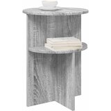 Bocni stol Siva sonoma Ø 39,5 x 55 cm Konstruirano drvo | shoptok.hr