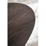 Rowico Temno rjava mizica v hrastovem dekorju 65x130 cm Yumi – | Shoptok.si