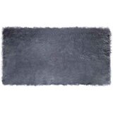 vidaXL Lažni Ovčji Tepih Antracit 80 x 150 cm Poliester | shoptok.hr