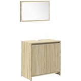  4-dijelni set kupaonskog namještaja boja hrasta sonome drveni | shoptok.hr