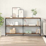 vidaXL Konzolna miza Star les 156 x 28 x 80,5 cm Konstruiran les | Shoptok.si