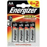 Energizer Alkalna baterija Max AA, 4 + 2 gratis (1,5 V) Cijene