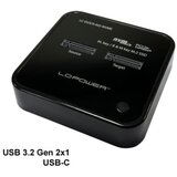 LC-Power Docking station NVMEM.2 SSD, USB-C port, 2x SSD-a,Transfer rate do 10 Gb/s | Eponuda.ba