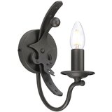 Elstead Lighting Elstead Windsor Stenska svetilka z 1 svečo - grafitna, E14, (22098836) | Shoptok.si