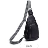 INF Ženska prsna torba v elegantni kontrastni barvi Black, (21781459) | Shoptok.si