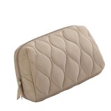 INF Nova prešita vodotesna toaletna torbica Brown, (21835814) | Shoptok.si