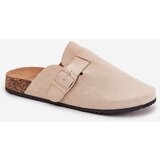 Boto Women's Slippers and On Cork Platform With Buckle Light Beige Klarae | Shoptok.si