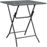  Vrtna garnitura - 5-dijelni vrtni blagovaonski set ekspandirani metal antracit - Dužina stola 60 cm 4 | shoptok.hr
