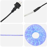  Božićno LED svjetlosno crijevo 1200 LED lampica Plava 50 m Slike