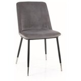  Stolica JILL - Baršun - siva | shoptok.hr