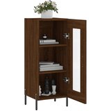  Komoda boja smeđeg hrasta 34,5 x 34 x 90 cm konstruirano drvo | shoptok.hr