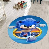  okrugli tepih za dečiju sobu 120x120cm sa gumenom podlogom – Tg-233 sonic | Eponuda.com