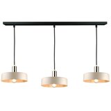  Luster na sajli LATTE 3xE27/60W/230V bež/crna/zlatna | Eponuda.com