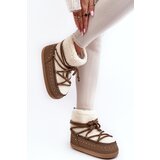 Boto Women's Padded Snow Boots Brown Rohes | Shoptok.si