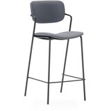 Marckeric Tamno sive barske stolice u setu 2 kom (visine sjedala 68 cm) Maika – | shoptok.hr