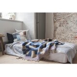 Mette Ditmer Denmark Svijetlo siva/bež posteljina za bračni krevet/za produženi krevet od pamučnog satena 200x220 cm Diagonal – | shoptok.hr