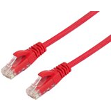 E-green Kabl UTP patch Cat6 0.3m crveni
