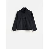 Reserved Jakna s podignutim ovratnikom - crno | shoptok.hr