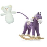 Milly Mally ljubičasti konjić za ljuljanje | shoptok.hr