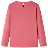  Dječja majica dugih rukava starinska ružičasta boja 128 | shoptok.hr