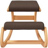  Stolica klečalica smeđa 55 x 84 x 55 cm šperploča od breze | Eponuda.com