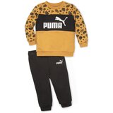 Puma Otroški kompleti MINICATS COLORBLOCK JOGGER Modra | Shoptok.si
