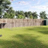  Kavez za pse srebrni 22,99 m² čelični | shoptok.hr