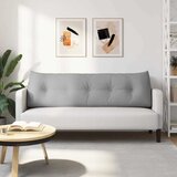  Jastuk za leđa Oblačnosiva 160 x 24 x 50 cm tkanina | shoptok.hr