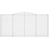  Lučne gabionske košare 3 kom 400x50x180/200cm pocinčano željezo | shoptok.hr