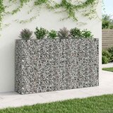  Gabionski uzdignuti krevet 3 pcs Srebrno 250 x 50 x 150 cm | shoptok.hr