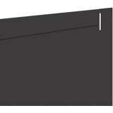  Ograda oko Travnjaka 20 pcs 102 x 15 x 4 cm Čelik Crna | shoptok.hr
