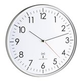Tfa Dostmann 60.3514 weiß/silber Ananloge Funk-Wanduhr Cijene