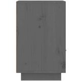  Noćni ormarići 2 kom sivi 40 x 34 x 55 cm od masivne borovine | shoptok.hr