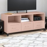 vidaXL TV omarica roza 100,5x39x43,5 cm hladno valjano jeklo Cene