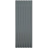 Krovni paneli 12 kom pocinčani čelik antracit 100x36 cm | shoptok.hr