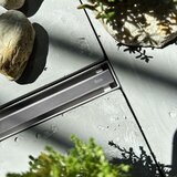 Rea Linijski odtok Neox Slim pro NICKIEL BRUSH 80 | Shoptok.si