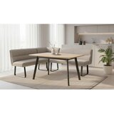 MID.YOU KOTNA KLOP, kovina, tekstil rjava | Shoptok.si