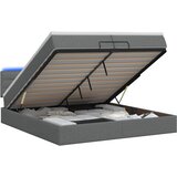 od pjene s madracem i LED-om Tamnosiva 200 x 200 cm | shoptok.hr